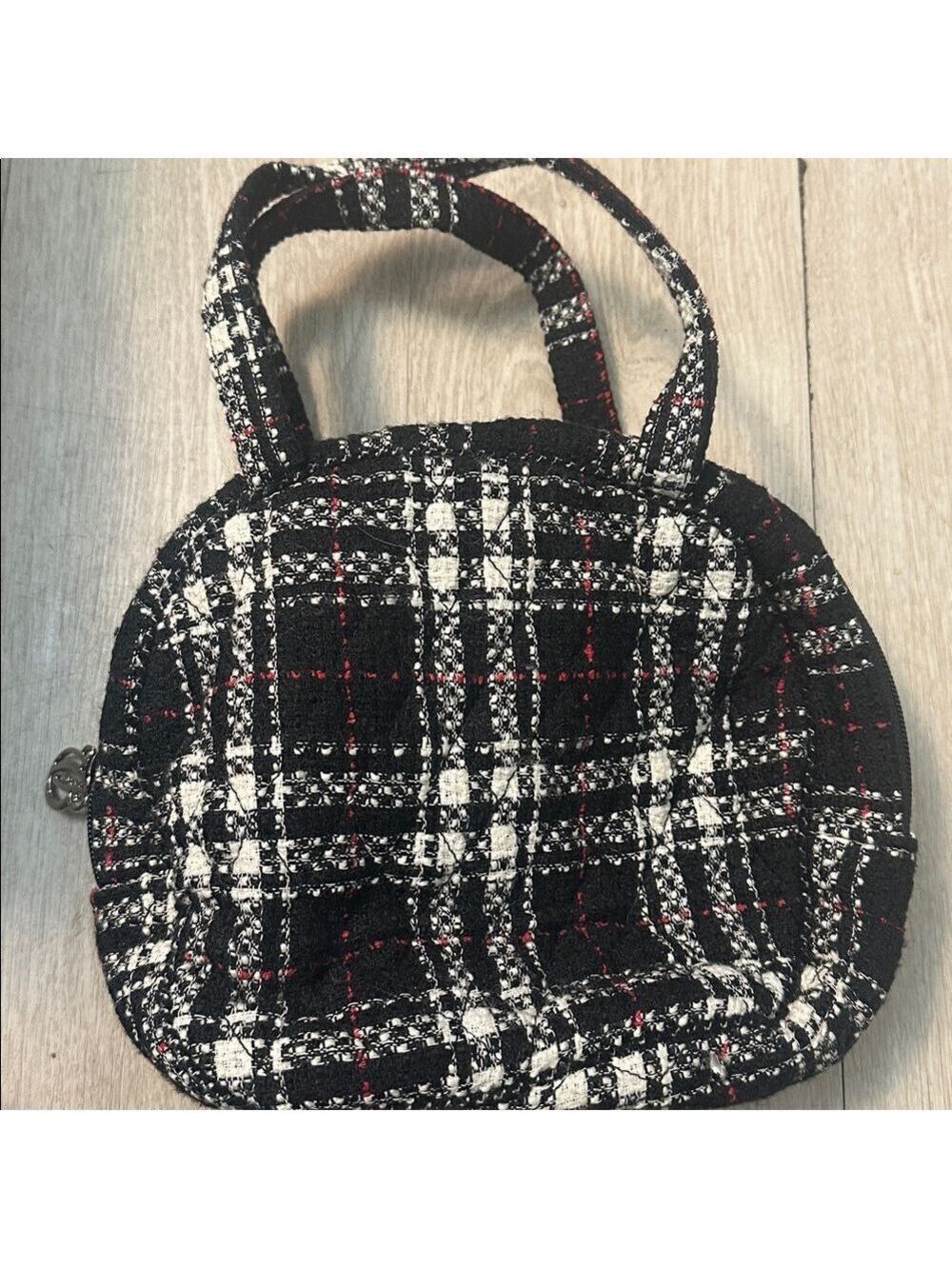 Vera Bradley Plaid Black and White Women's Bag NWOT